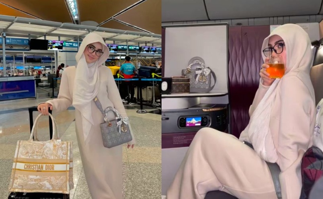 Dahlia Rizal Kongsi Pengalaman Naiki ‘Business Class’ Tiga ‘Airlines’ Berbeza, Netizen Terkejut Harga Puluhan Ribu