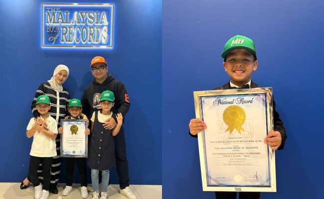 Maleeq Dragster Diiktiraf Malaysia Book Of Records, Raih 14 Kejuaraan Dalam Sukan Pushbike