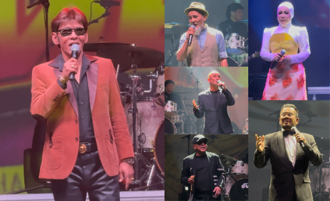 Ribuan Penonton ‘Berkaraoke’, Imbau Nostalgia Muzik 80-an Di Konsert Megahitz 3 Dekad Vol.1