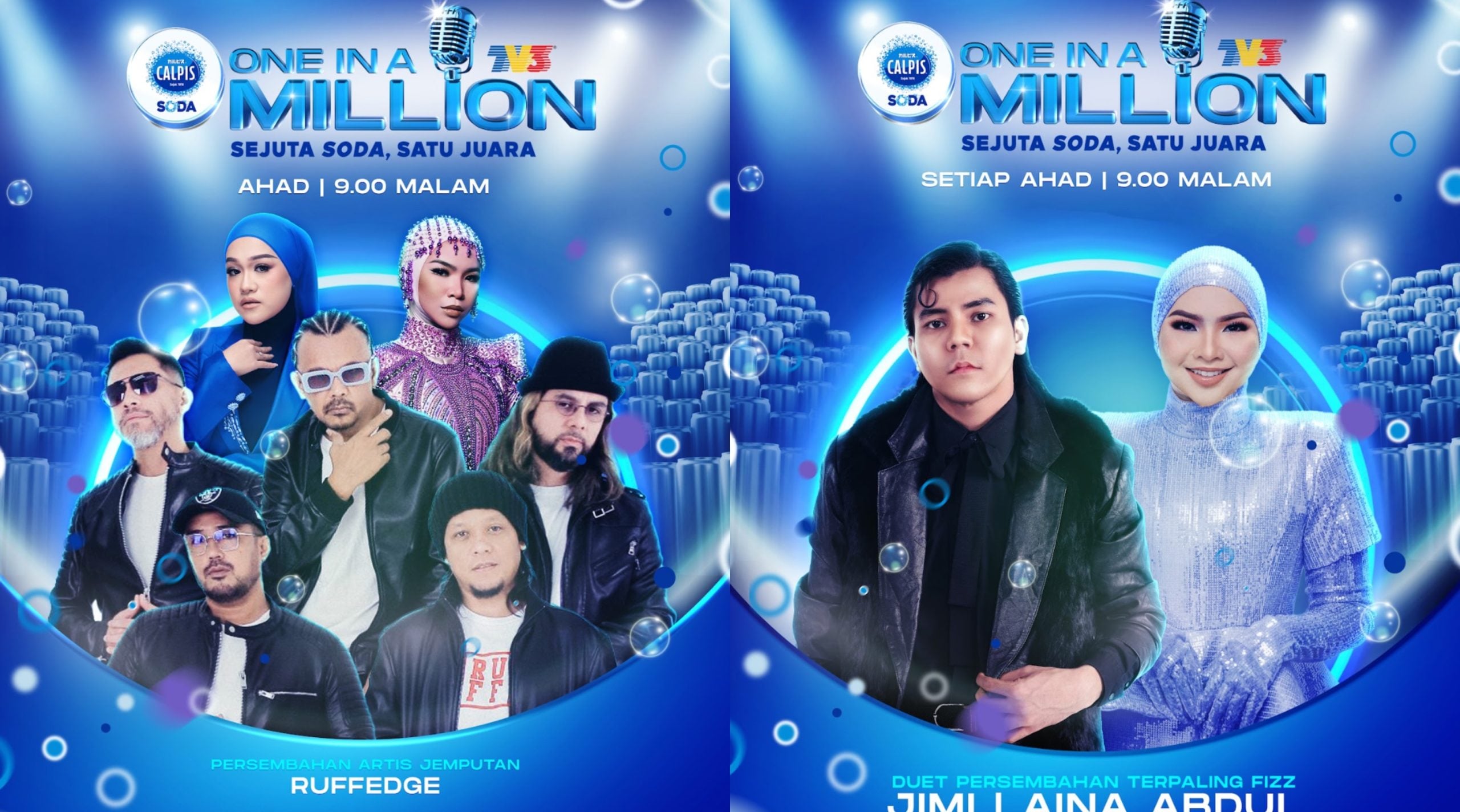 Ruffedge, Aina Abdul & Ernie Zakri Bakal Hangatkan Pentas CSOIAM Episod Ketiga