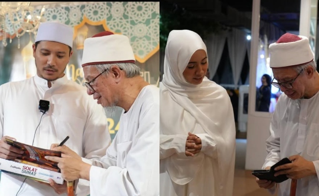 Penuhi Jemputan Majlis Doa Selamat Fattah Amin, Posting Dr Zulkifli Undang Komen Netizen – ‘Terselit Gambar Amira Othman Sekali’