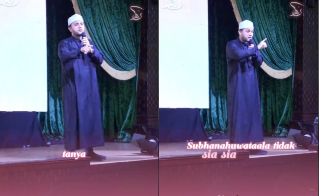[VIDEO] ‘Bila Seseorang Duduk & Ingat Segala Dosa Hingga Mengalir Air Mata, Confirm Syurga’ – PU Riz