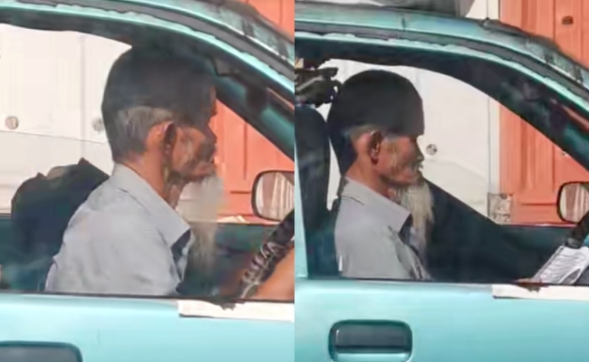Tular Video Warga Emas Mengaji Di Lampu Isyarat Dalam Kereta Kancil Undang Perhatian Netizen – ‘Kaya Yang Sebenar’