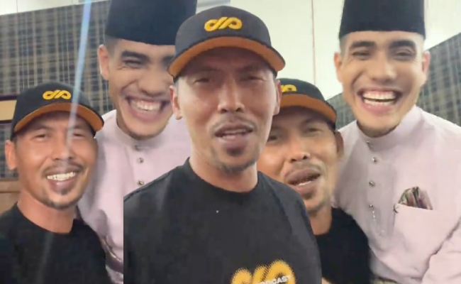 [VIDEO] Shuib & Aisar Khaled Akhirnya Bertentang Mata Selepas Empat Tahun ‘Sengketa’ – ‘Tingginya Oi’