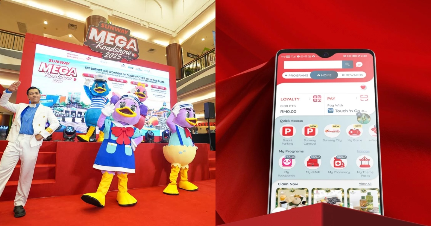 Peluang Menang Besar! Sunway Mega Roadshow Tawar Hadiah Melebihi RM2 Juta
