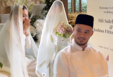 Tiga Tahun Menyulam Cinta, Siti Saleha Kini Isteri Joshua Fitton