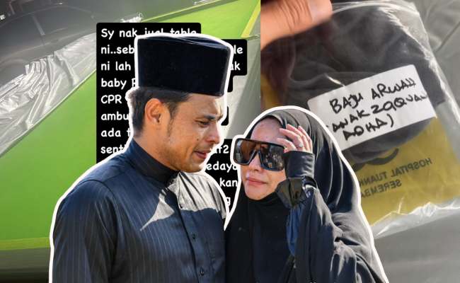 Zaquan Adha Nak Jual Meja ‘Snooker’, Tempat Terakhir Beri CPR Pada Arwah Anak –  ‘Saya Akan Ingat Saat Getir Selamatkan Raees’