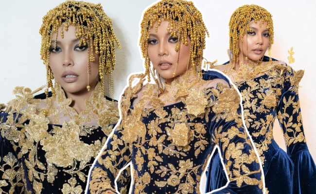 #AJL39: ‘Ini Baju Paling Mahal Pernah Saya Gayakan & I Love It’ – Aisyah Aziz Sarung Busana Bernilai RM35,000
