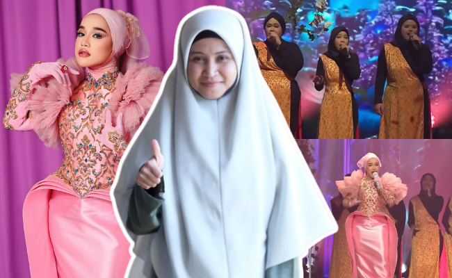 #AJL39: Ustazah Asma’ Harun Puji Ernie Zakri Guna Khidmat Penyanyi Latar Bertudung