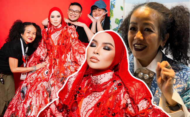 #AJL39: Melinda Looi Habiskan Masa Dua Bulan Siapkan Busana ‘Jantung’, Jumlah Mata & Hidung Tarikh ‘Birthday’ Aina – ‘Saya Guna 15 Teknik’
