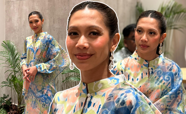 Hunny Madu Pilih Baju Kurung Klasik Pagi Syawal – ‘Senang Nak Basuh Pinggan & Buat Kerja Dapur’