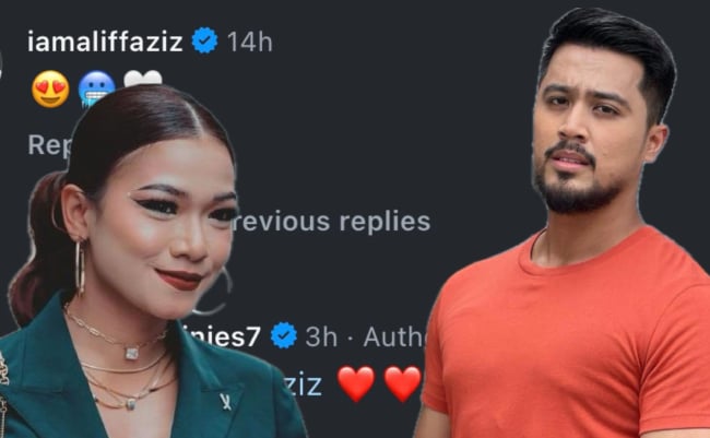 Ruhainies Respon Dakwaan Bercinta Dengan Aliff Aziz, Berbalas Emoji ‘Love’ – ‘Kami Saling Menyokong & Berkongsi Nasihat’