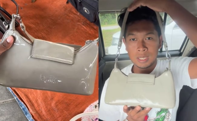 [VIDEO] Lelaki Tak Sangka Jumpa Beg Tangan FOMO Di Bundle Dengan Harga RM20 – ‘Jackpot! Tak Perlu Beratur Panjang’