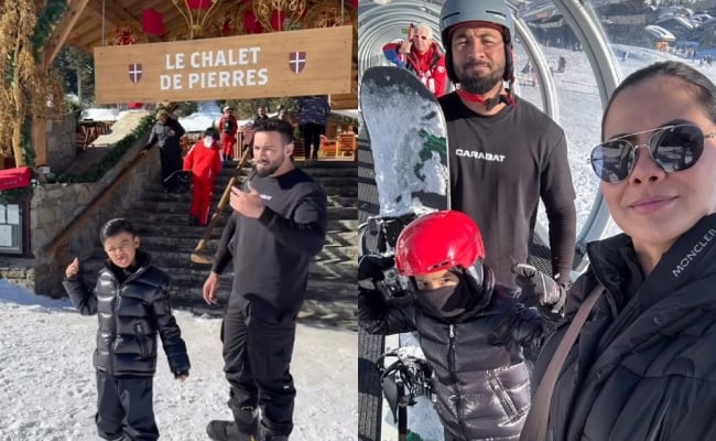 Sharnaaz Ahmad, Nabila & Jebat Jayden Bercuti Bersama, Main ‘Snowboard’ Di French Alps