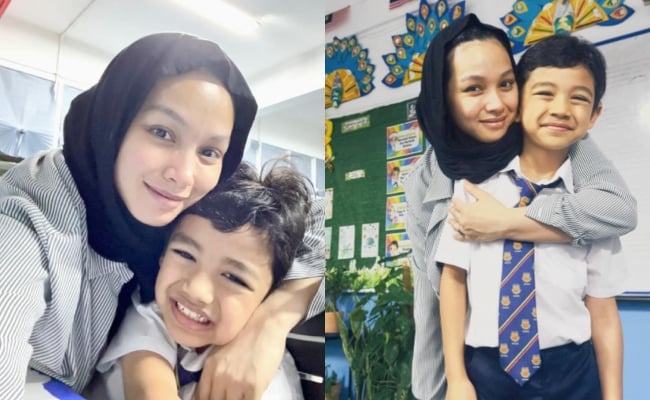 Tya Arifin Kongsi Realiti Para Ibu Uruskan Anak Pada Hari Pertama Sekolah – ‘Tak Cukup Tidur, Mata Panda…’