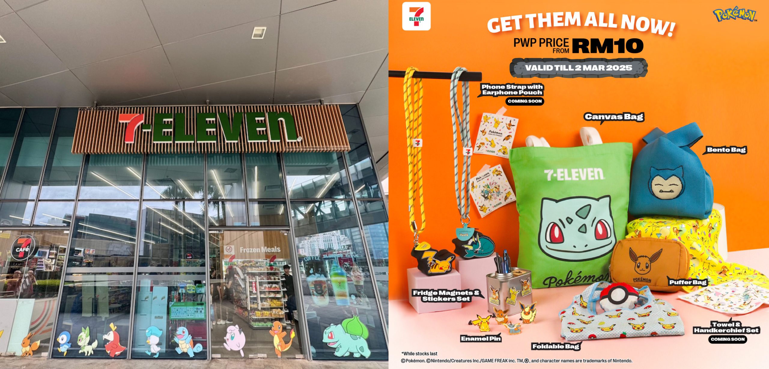 7-Eleven Bawak Lagi Banyak Merchandise Pokémon! Korang Dah Ready Nak ‘Catch ‘Em All’?