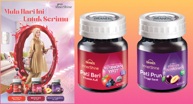 Serlahkan Seri Di Hari Raya Dengan BRAND’S®  InnerShine Pati Beri & Prun, Rahsia Kulit Sihat Berseri Luar Dalam