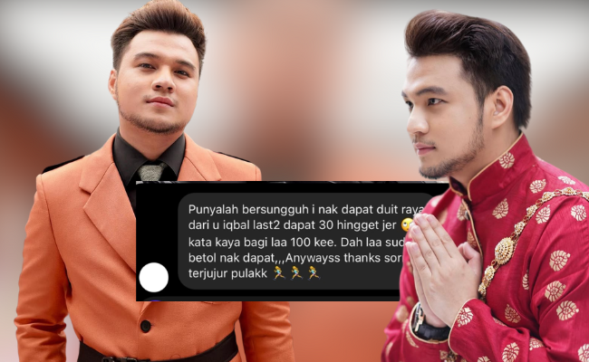 Netizen Mengeluh Dapat Duit Poket RM30, Iqbal Zulkefli Dah Hilang Semangat Nak Kongsi Rezeki