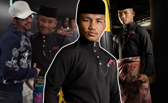 Rodtang Jitmuangnon Sarung Baju Melayu Jenama ‘Terpalinggg Mendonia 2025’! Budaya Diangkat Di Pentas Sukan Muay Thai Antarabangsa