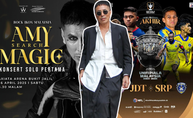 Konsert Amy Search Bertembung Dengan Final Piala Malaysia, Peminat Minta Ubah Tarikh