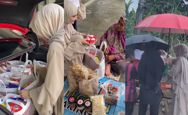 [VIDEO] Wawa Zainal Kongsi Rezeki, Beri Barang Keperluan Makanan & RM200 Buat Orang Awam Sempena Hari Lahir