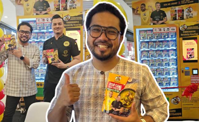 Johan Sedia Kongsi Ilmu Bisnes ‘Vending Machine’, Bantu Budak Universiti Cari Makan Waktu Lapar
