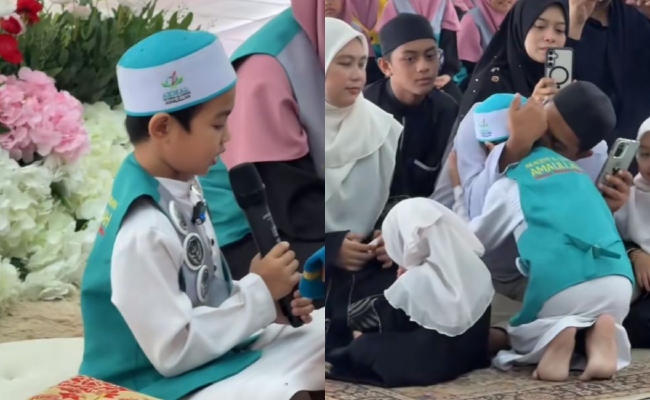 [VIDEO] Kanak-Kanak Berusia 10 Tahun Kini Bergelar Hafiz Al-Quran – ‘Dari Umur Dia 3 Ke 4 Tahun Dah Mula Hafal’