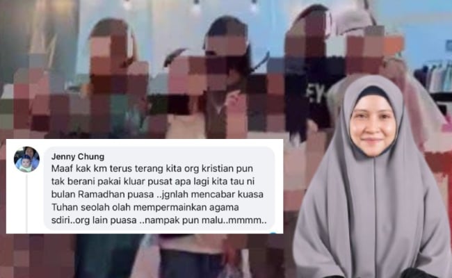 Pakaian Kak KM Sekeluarga Ditegur Individu Bukan Islam, Ustazah Asma’ Harun Beri Teguran Keras – ‘Saya Malu Sebab Sudah Melampau’