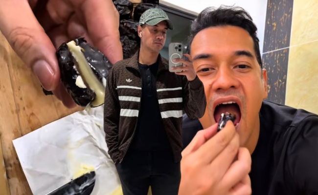 [VIDEO] Raf Yaakob Makan Kurma ‘Butter’ Dicampur Coklat, Netizen Sakit Mata Tengok – ‘Kurma Makanan Sihat, Jangan Buat Macam Ni’
