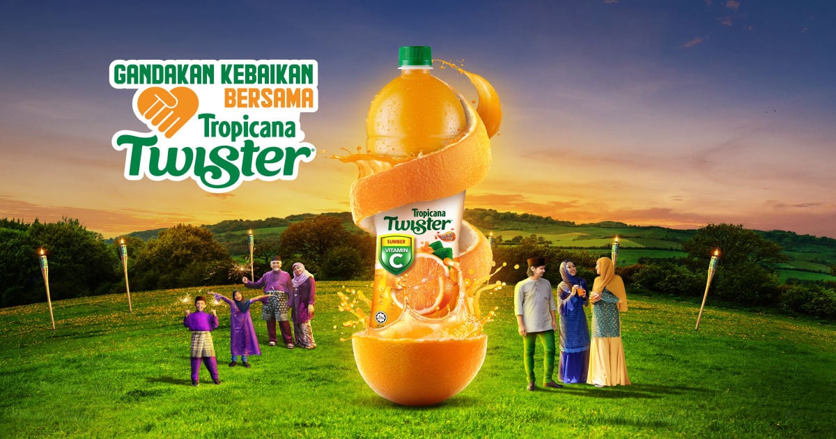 Hulur Kebaikan, Tropicana Twister Gandakan. Jom Kongsi Rezeki!