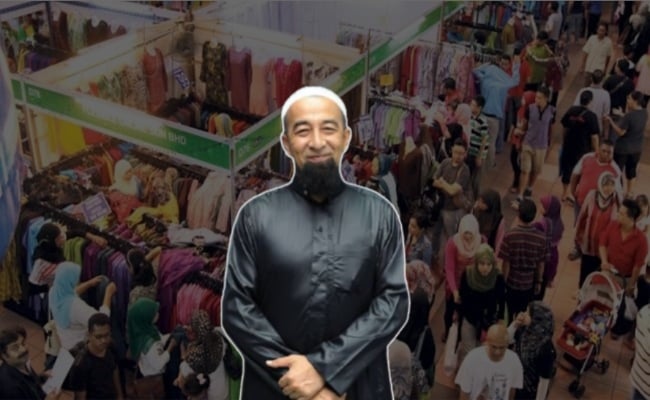 [VIDEO] Ustaz Azhar Idrus Perjelas Hukum Beli Baju Untuk Dapatkan Hadiah Misteri