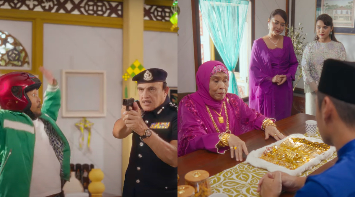Gabungan Ikonik! Adnan Sempit, Mami Jarum & DCP Helmi Huru-Harakan Raya Watsons!