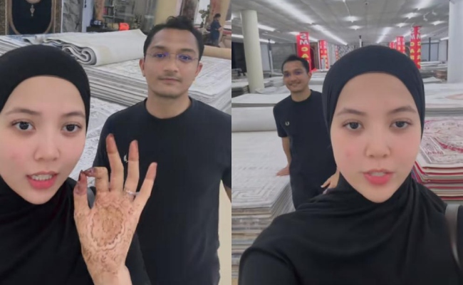 [VIDEO] Aisyah Aziz Teruja Cari Karpet Untuk Rumah Baru, Netizen Anggap ‘Dejavu’