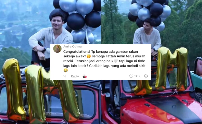 [VIDEO] Fattah Amin Capai 1 Juta Pengikut TikTok, Amira Othman Doa ‘Teruslah Jadi Orang Baik’