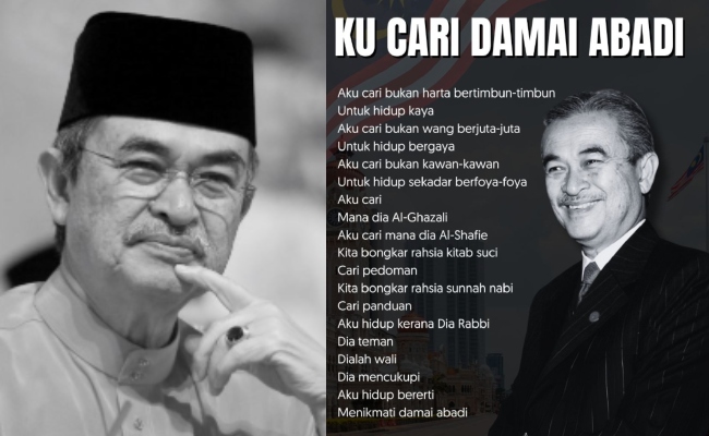Sajak Karya Allahyarham Pak Lah Kembali Tular – ‘Aku Cari Bukan Harta Bertimbun’