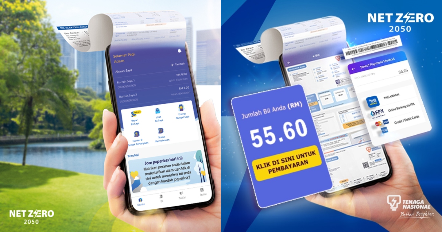 “Duduk Rumah, Buka App, Bayar Bil!” – Ramai Tak Tahu, Guna myTNB Ni Lagi Senang!