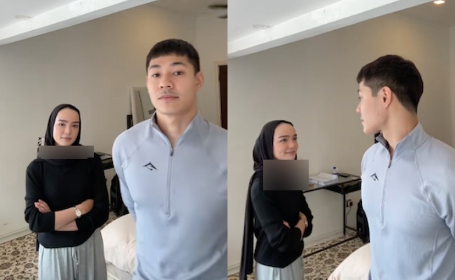 [VIDEO] Qasrina Karim Ditegur Netizen, Pakai Selendang Nampak Leher & Anak Rambut – ‘Pakai Pin At Least’