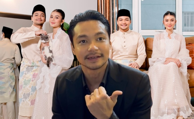 [VIDEO] Syafiq Kyle Teruja Beraya Dengan Keluarga Besar Mimi Lana – ‘Saya Rasa Yang Manis Apabila Balik Kampung Berdua’