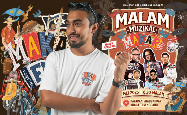 Zizan Razak & Azhar Idrus Ajak Datang Di Makar Fest 2.0, Awie Nak ‘Payung’ Lagu Popular