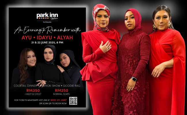 Tiga Penyanyi Handalan Bergabung, ‘An Evening To Remember With Ayu, Idayu & Alyah’