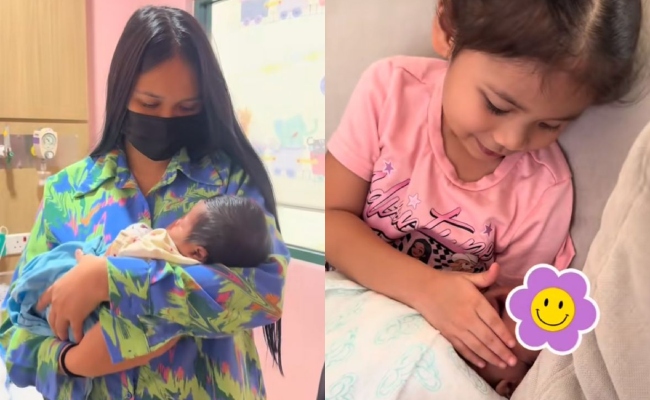 [VIDEO] Anak Diserang Virus ‘SRV’, Ain Edruce Mohon Doa Agar Cepat Sembuh – ‘Belum Sebulan Lagi Awak Lahir’