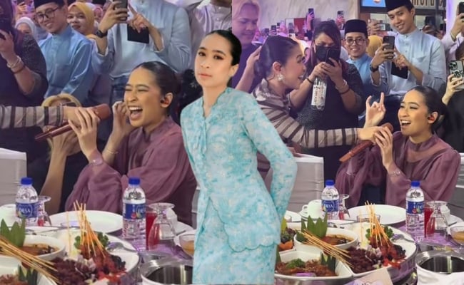 [VIDEO] Ara Johari ‘Tarik’ Sambil Duduk, Netizen Terpukau Dengar Nota Tinggi – ‘Memang Power Suara Dia’