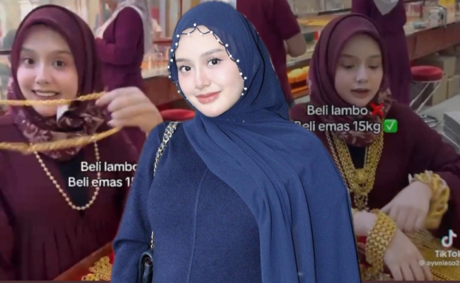Ayunie Minta Netizen Cuci Hati, Biadab Sebab Tak Puas Hati Tengok Barang Kemas 15kg – ‘Maaf Cakap, Sebab Tu Kau Tak Senang-Senang’