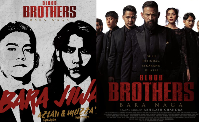‘Bara Jiwa’ Nyanyian Azlan Typewriter & Muzza Velvettones Jadi Lagu Tema, Beri Impak Emosi Penonton Filem Blood Brothers