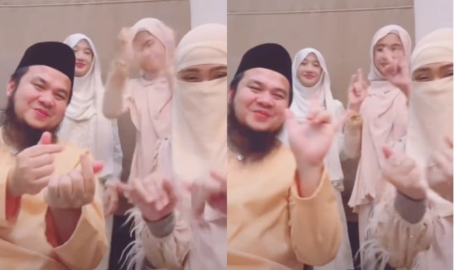 [VIDEO] Buat Trend ‘Velocity’, Netizen Tegur Gerakan Tangan Ebit Lew – ‘Bukan Ke Simbol Tu Tak Boleh Guna? Ustaz Mungkin Lebih Arif’