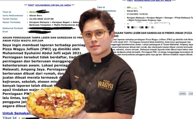Perniagaan Piza Jofliam Didakwa Ganggu Lalu Lintas & Ketenteraman Awam, Penduduk Setempat Buat Aduan