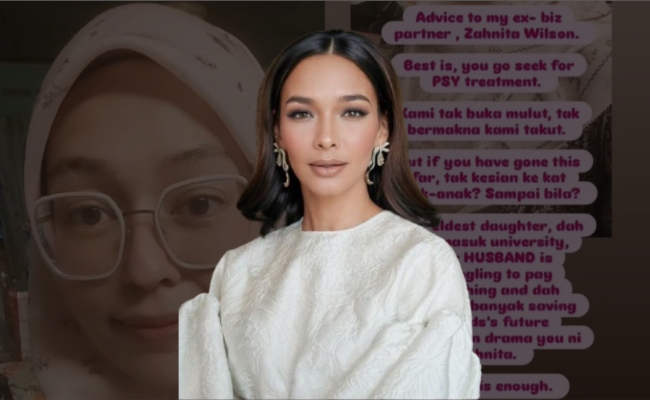 Bekas Rakan Niaga Dakwa Zahnita Wilson ‘Kaki Putar’, Simpati Dengan Nasib Anak & Suami – ‘Tolong Sedar Sebelum Hilang Anak-Anak’