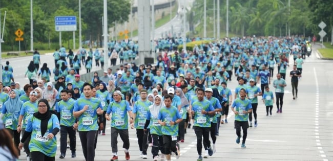 Lebih 10,000 Sertai PERKESO Run & Ride 2025 Di Putrajaya! Meriah Habis!