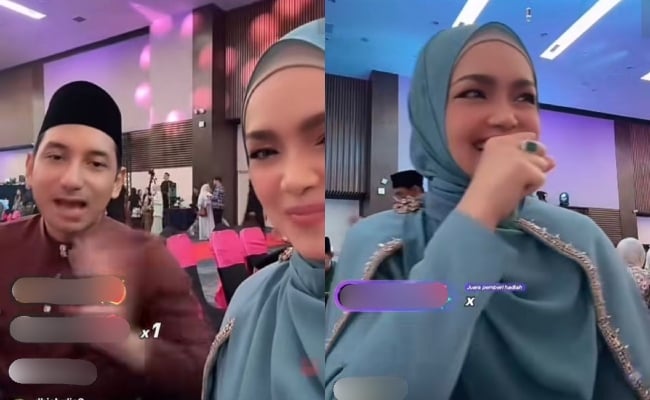 [VIDEO] Siti Nurhaliza Jadi Pencari Jodoh, ‘Kenen’ Zizan Dengan Bodyguard – ‘Dia Pun Orang Terengganu, Tak Gaduh Nak Balik Kampung’