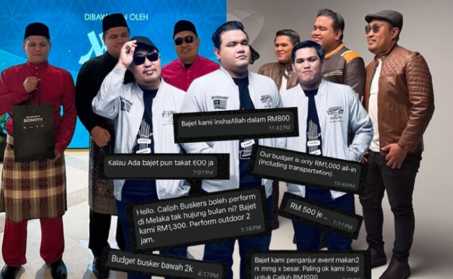 Caliph Buskers Terkilan, Ditawar Bayaran Serendah RM500 Untuk Buat Persembahan – ‘Ini Betul, Bukan Cobaan’